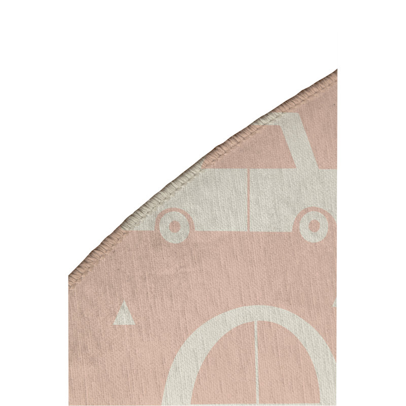 Tapis de jeu pour enfants Driveway, Rose clair