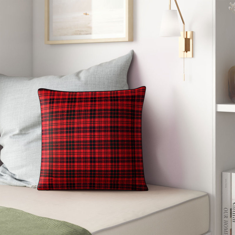 Housse de coussin en coton Wendyn, 26 po x 26 po