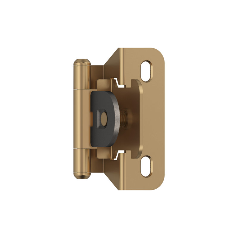 Charnière enveloppante 2 po, Bronze champagne