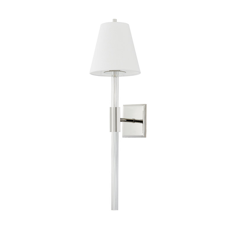 Martina 1 Light Wall Sconce, Polished Nickel