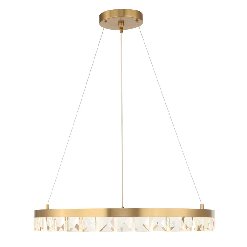 Lustre rond en cristal Uttermost Segovia