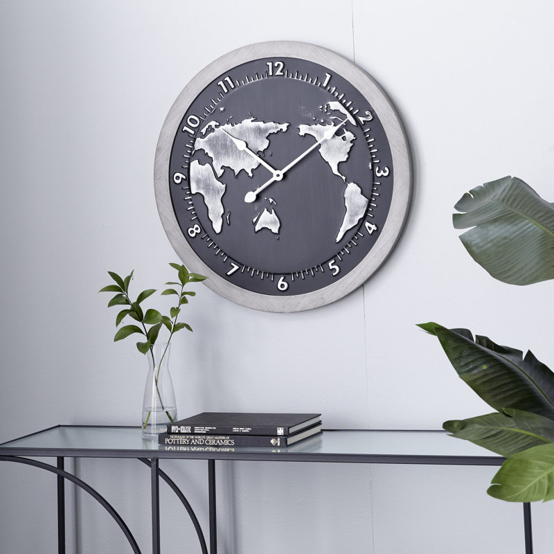 Horloge murale surdimensionnée 25 "Majeski