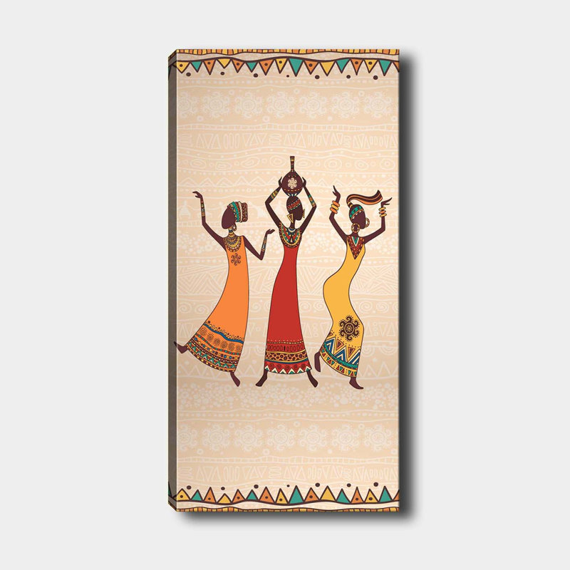 Superbe peinture sur toile décorative, 11,8 po x 31,5 po | 100% toile, encadrée avec un cadre 100% bois (épaisseur: 1,6 po) | Parfait pour la décoration intérieure, le salon et le bureau, élégant et accrocheur