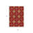 3' X 5' Orange And Gold Geometric Washable Indoor Outdoor Area Rug
