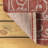 Hagerman Vintage Filigree Textured Weave Red/Beige Indoor/Outdoor Rug-1528227700