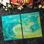 Camptown Abstract Color Waves Chopping Board-2059908702