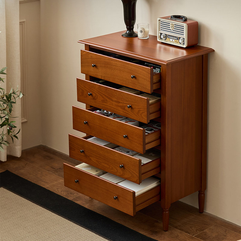 Armoire d'appoint en noyer massif