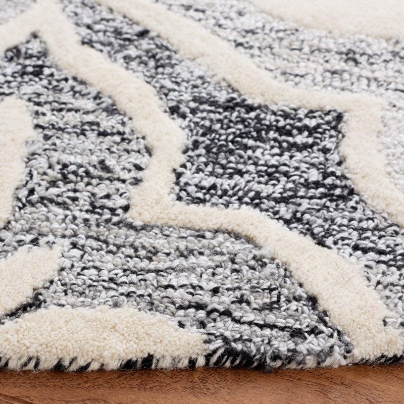 Tapis performance touffeté à la main Metro, Rond 6 pi