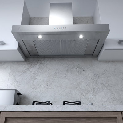 30" 600 CFM Convertible Wall Mount Range Hood in Stainless Steel