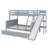 Bunk Bed With Drawers, Slide, Shelves, Ladder-1784794887