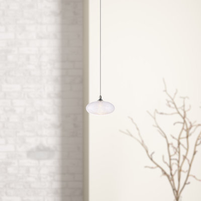 Luminaire suspendu géométrique 1 lumière Alvie