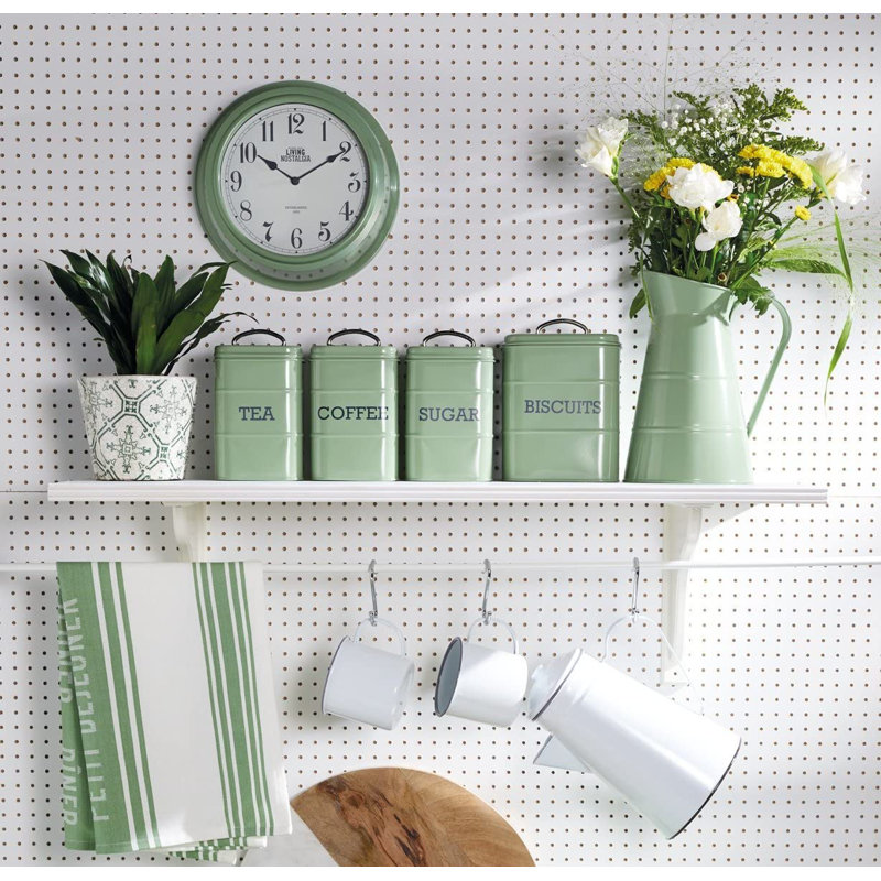 Living Nostalgia Sugar Jar, Green