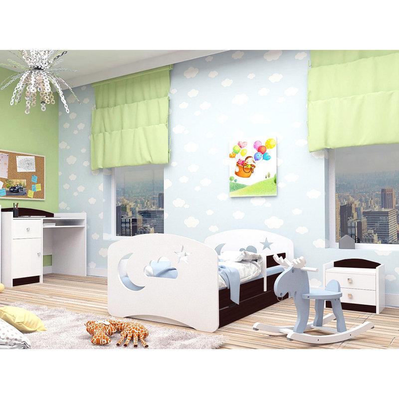 Natividad Cabin Bed with Storage Included, Venge Chestnut