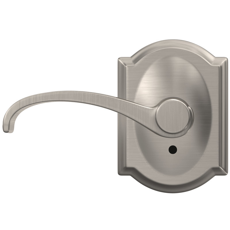 Levier Whitney personnalisé avec garniture Camelot, Nickel satiné