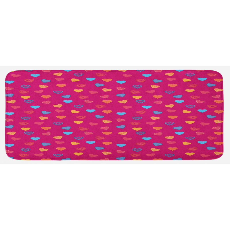 Modern & Contemporary Polyester Kitchen Mat