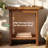 Solid Wood End Table for Living Room, Rectangular Narrow Side Table with 2- Storage Shelves, Bedside Table Nightstand for Bedroom,  23.6" W x 11.8" D x 23.6" H
