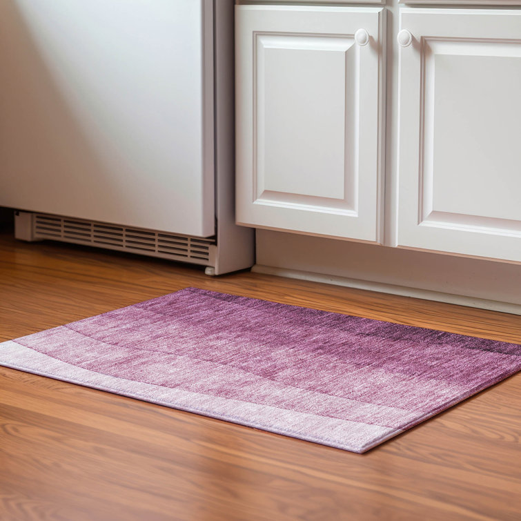 Tapis merlot Cerrito lavable à la machine de qualité supérieure