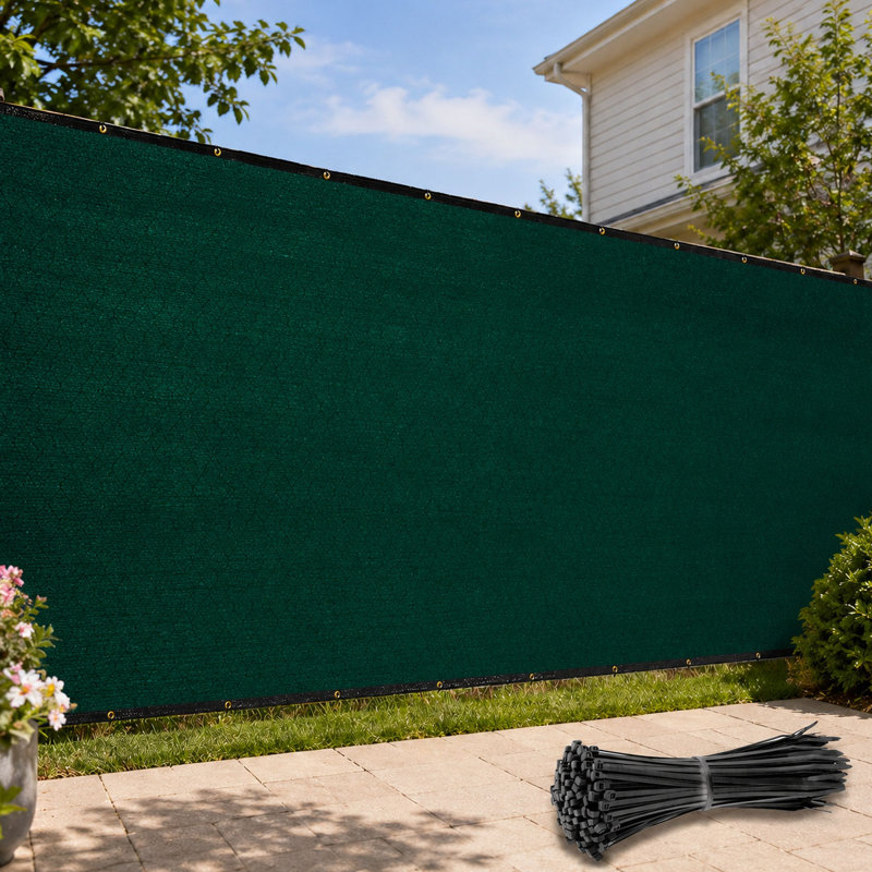 Colour Tree Privacy Screen & Windscreen Fabric Cover – Durable Outdoor Fence Protection, UV-Resistant, Easy Installation