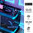 70" Modern Tv Stand With Led Lights & Built-In Power Outlet – High Gloss Media Console For Tvs Up To 80", Gaming Entertainment Center,  For Living Room,Bedroom-516151350-506021566