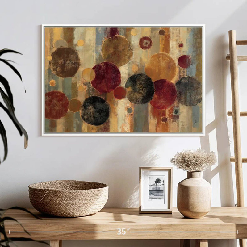 Pendulum, Floating Frame White, 25" X 17"