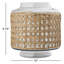 Lenka 9.75'' Glass Table Vase
