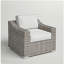 Fully Assembled Patio Chair with Cushions