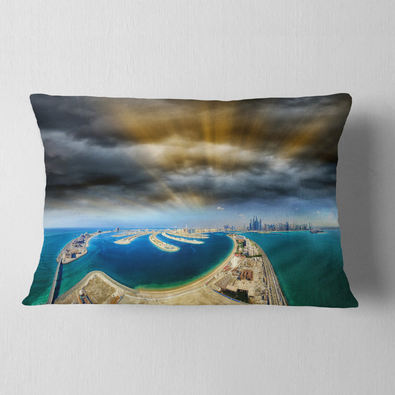 Coussin lombaire de palmier seascape dubai jumeirah