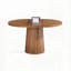 Table de conférence ovale en bois