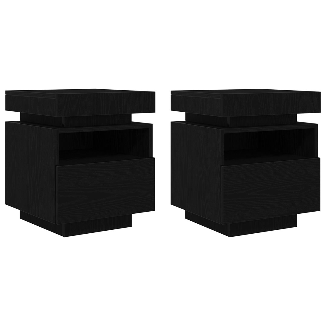 40cm W Manufactured Wood Bedside Table