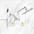 10 Inch Square Shower Head Combo And High Pressure Handheld Shower  With 16'' Adjustable Shower Extension Arm-107292562