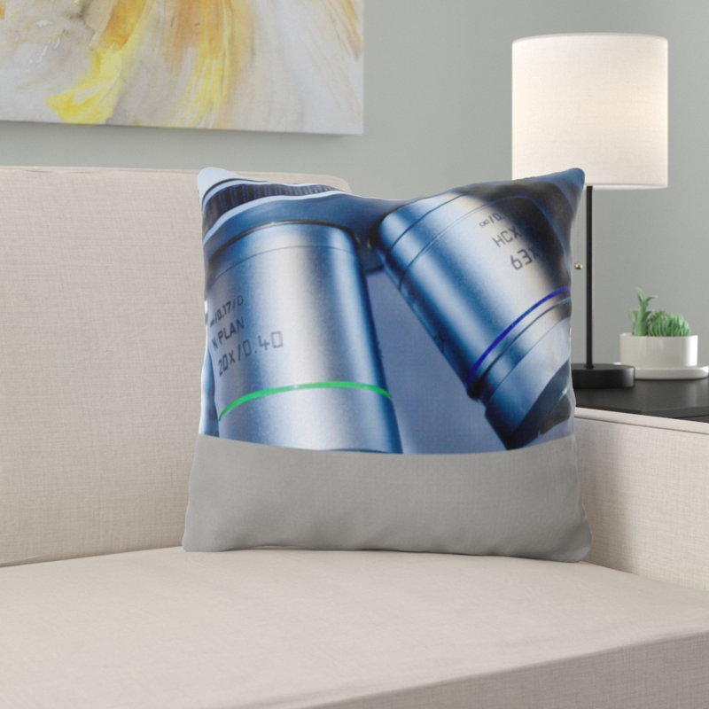 Microsuede Throw Pillow