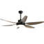 Ventilateur de plafond à DEL 6 pales avec lumière et télécommande Lajuanna -1090471975