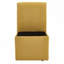 Ensemble de 2 chaises de salle à manger pivotantes 360 degrés avec rangement caché pour la vie-989790340
