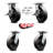 4 Piece Glass Filled Nylon Caster Set