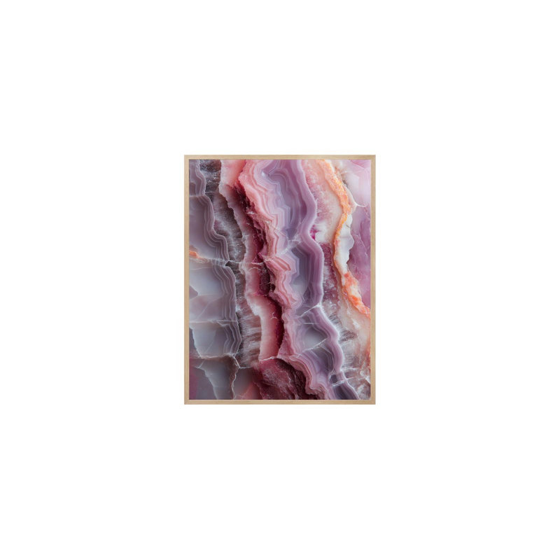 Rose Strata, 40" H x 53" W
