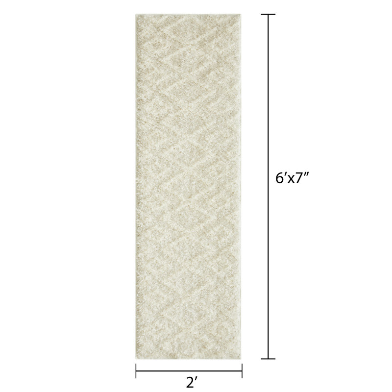 Holliston Performance Geometric Indoor Rug, Runner 2' x 6'7"