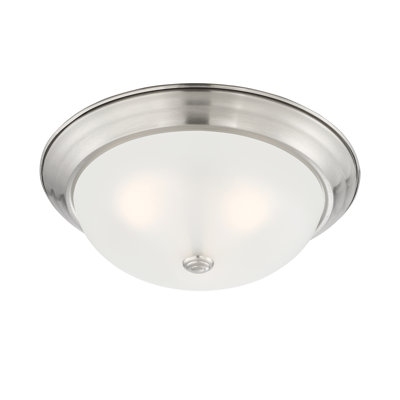 Miesner Glass Flush Mount