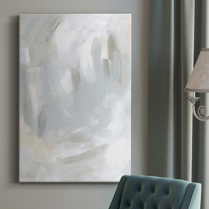 Tonal Impulse II - peinture sur toile tendue, H 27 po x l 16 po x P 1 po
