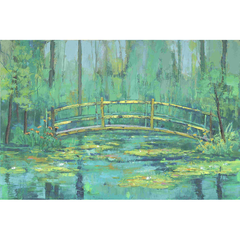 A River Crossing II, H 8 po x l 12 po