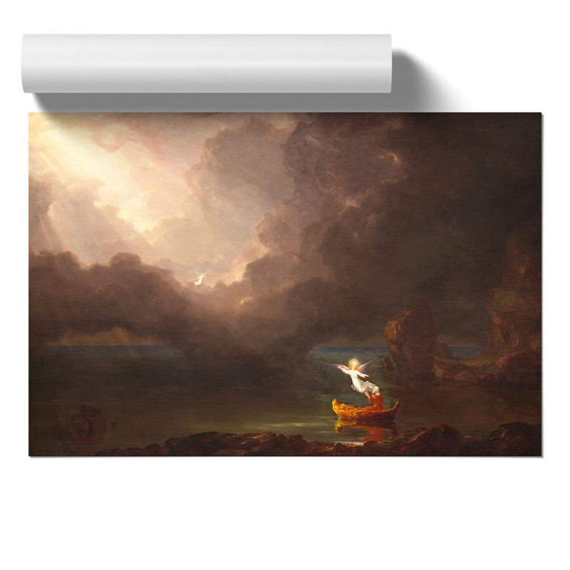 The Voyage Of Life Old Age by Thomas Cole - No Frame Painting, 30cm H x 42cm W x 0.1cm D