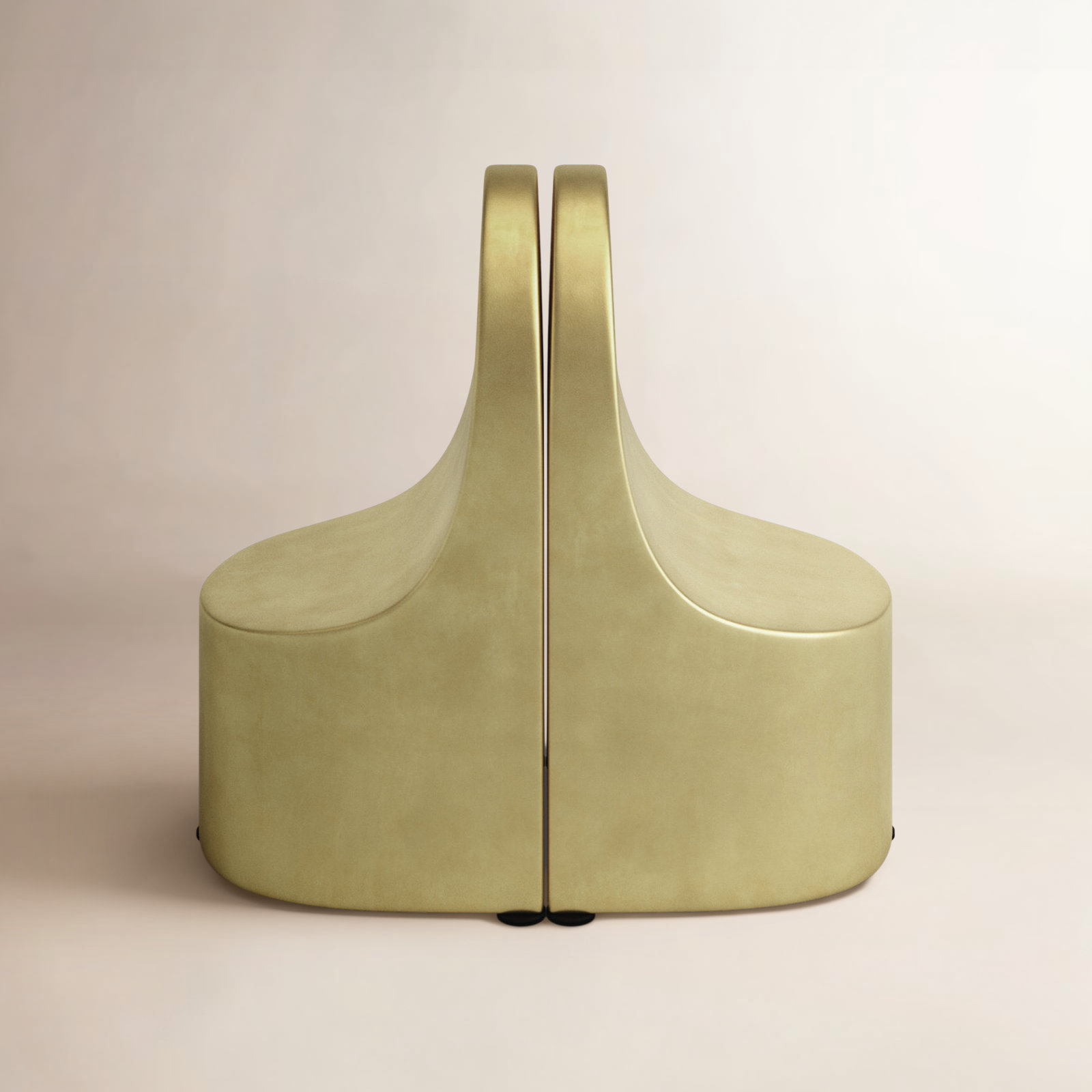 Stoneware and Ceramic Office Bookends