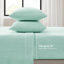 Ensemble de 4 très grands draps en 100% molleton, douillet et ultra doux, boulochage sur le visage, drap plat, 2 taies d'oreiller ajustées, élastique pour matelas de 16 po, coffre-fort doux et confortable, surface, inclus, machine