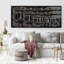 Art textuel sur toile tendue-20526604