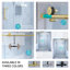 Porte de douche coulissante simple