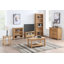 Racquel 180cm H x 75cm W Solid Wood Standard Bookcase-1313283823