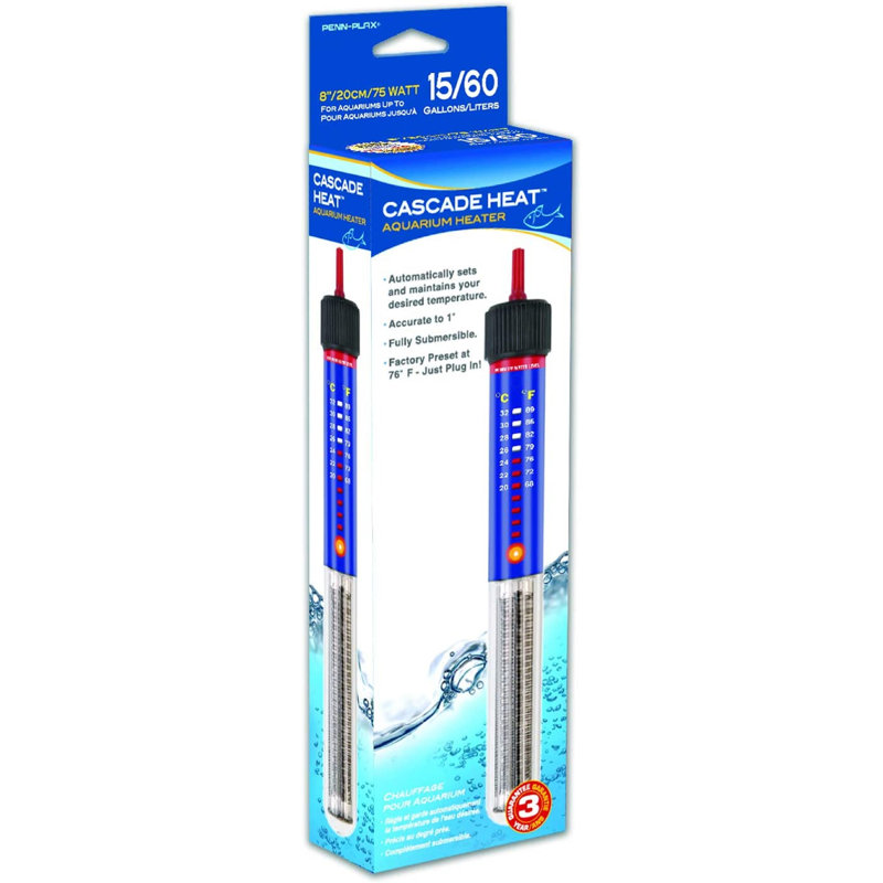 Cascade 75 Watt Aquarium Heater