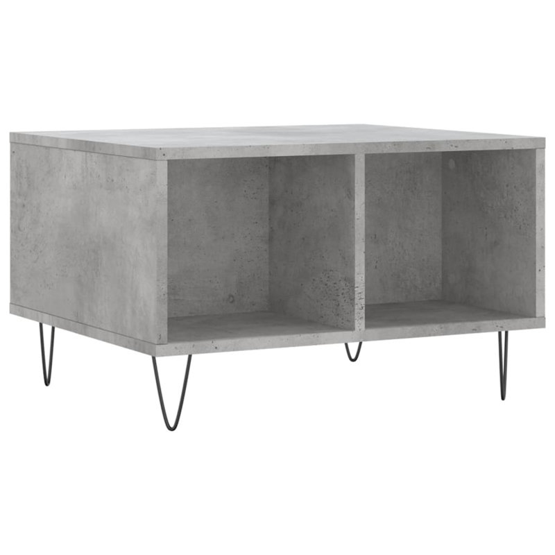 Caihe Coffee Table with Storage, Concrete Grey