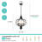 Cirildo 5 - Light Classy Sleek Dimmable Lantern Geometric Classic / Traditional Chandelier-1490203773