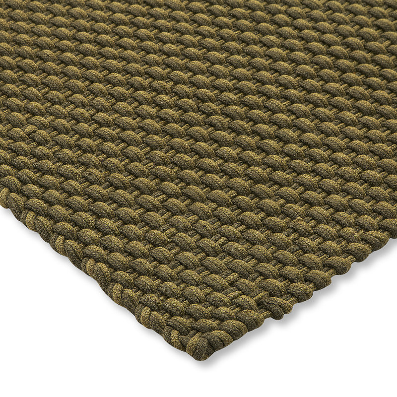 Lace Area Rug in Thyme, Rectangle 5'3" x 7'6"