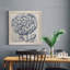 Indigo floral sur lin III - Toile encadrée de qualité supérieure - Toile encadrée de qualité supérieure - reproduction de cadre photo-2080313911-2080313906-2143341344